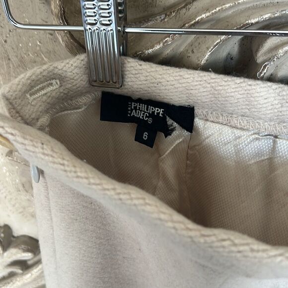 Long dress skirt tan wool women’s size 6 Wool skirt - Picture 3 of 4